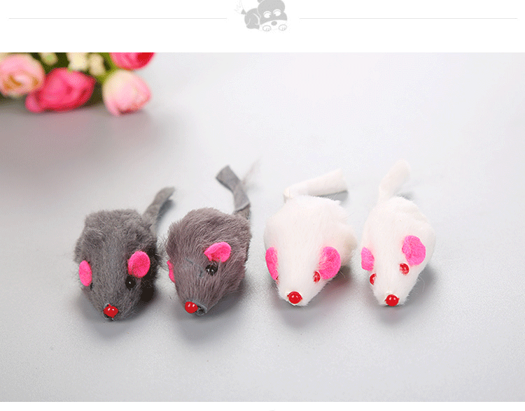 Creative Cat Toy Clockwork Spring Power Plush Mouse Toy - Image 24