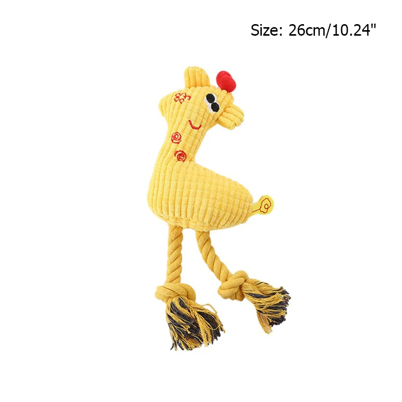 Dog Toys Stuffed Donkey Squeaking Pet Toy Cute Plush Puzzle Interactive Toy For Dog Cat Chew Squeaky Pet Molar Toy - Image 21