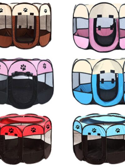 Portable Folding Pet Tent Dog Houses