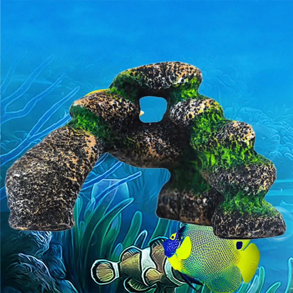 Aquarium Resin Reptile Hiding Cave - Image 3