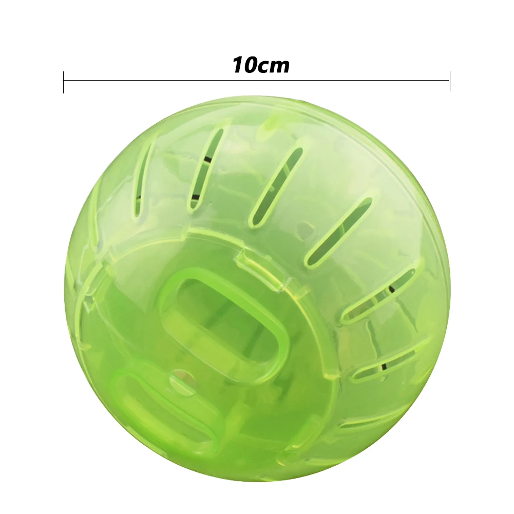 Clear Plastic Pet Rodent Mini Jogging Ball Hamster Exercise Running Ball Toys Small Animal Toy Play House Exercise Toy - Image 8