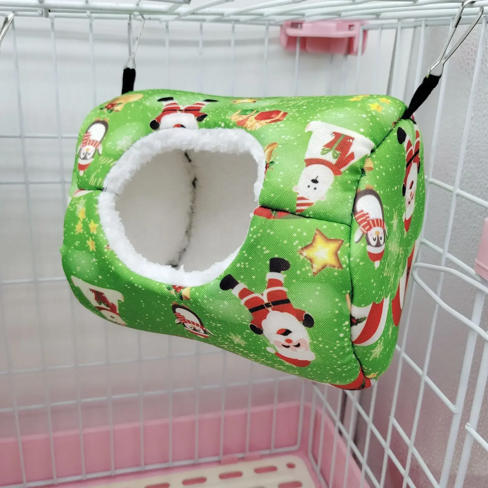 Christmas Hamster Cotton Hanging Bed