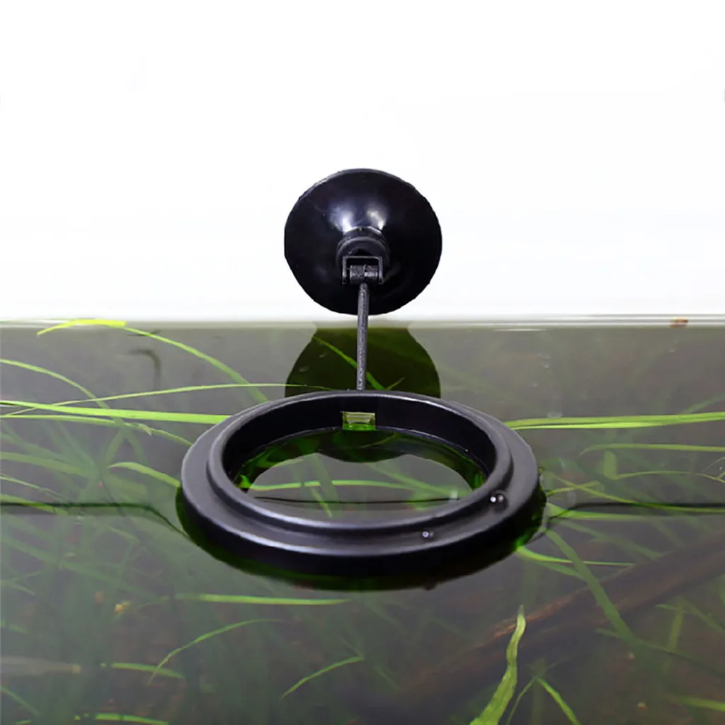 Fish Buoyancy Circle Feedingring  Aquarium Fish Tank Ring Feeder Station Floating Food Water Plant Feeding Accessories #M - Image 4