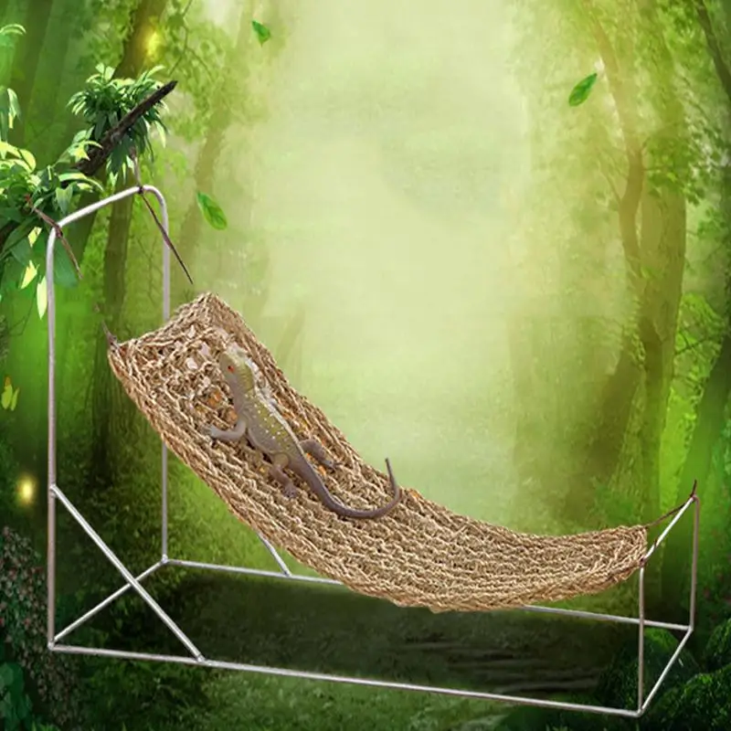 Reptile Grass Mat Lizard Hamster Bed - Image 2