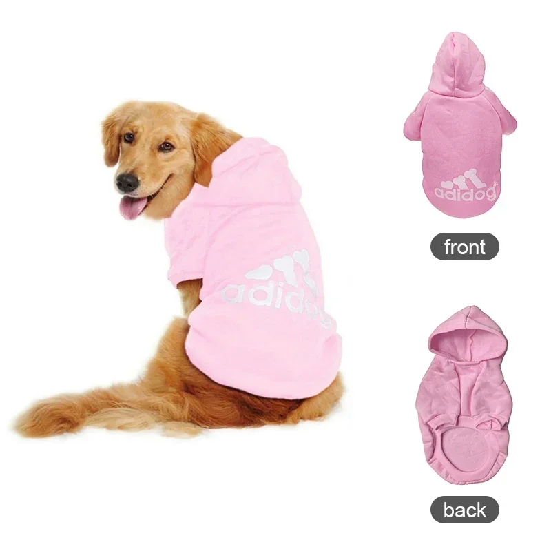 New Pet Dog Clothes Fleece Warm Sweatshirt Jacket Dogs Hoodies Small Medium Large Dogs Husky Labrador Dogs Clothes Pet Costume - Image 12