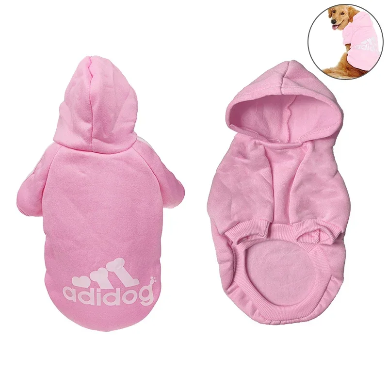 New Pet Dog Clothes Fleece Warm Sweatshirt Jacket Dogs Hoodies Small Medium Large Dogs Husky Labrador Dogs Clothes Pet Costume - Image 4