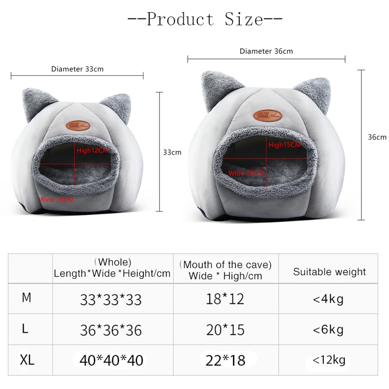 Deep Sleep Comfort Cat Bed - Image 8