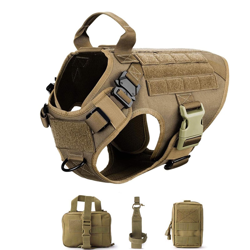 Tactical Dog Harness with Leash Full Set for Large Dogs - Image 2