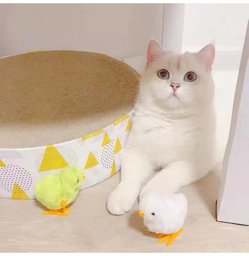 Creative Cat Toy Clockwork Spring Power Plush Mouse Toy - Image 34