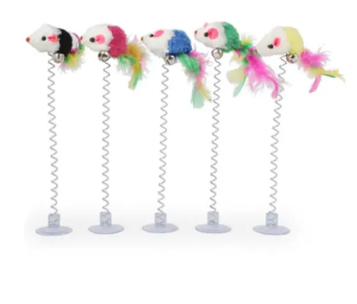 Creative Cat Toy Clockwork Spring Power Plush Mouse Toy - Image 6
