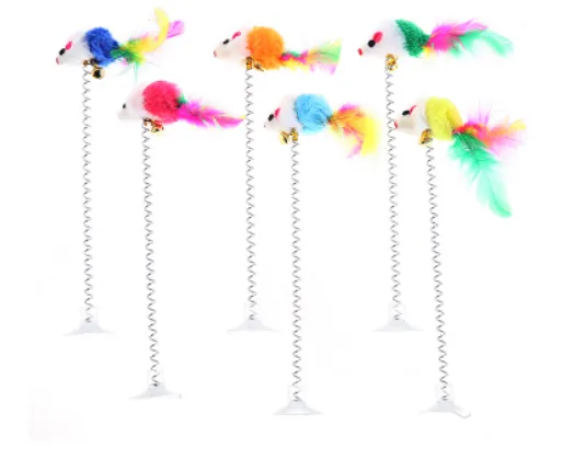 Creative Cat Toy Clockwork Spring Power Plush Mouse Toy - Image 8