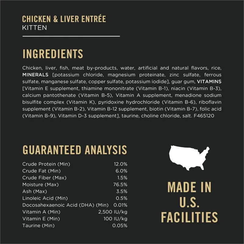 Cat Food for Kittens Variety Pack, 3 oz Cans (12 Pack) - Image 6