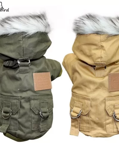 Dog Clothes Winter Puppy Pet Dog Coat Jacket For Small Medium Dogs Thicken Warm Hoodie Jacket