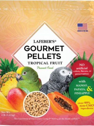 Lafeber Company Tropical Fruit Gourmet Pellets Parrot Bird Food 1ea/4 lb