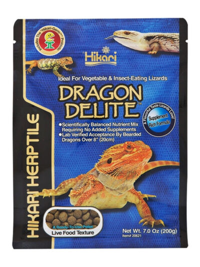 Hikari USA Herptile Dragon Deliteâ„¢ Dry Reptile Food 1ea/7 oz