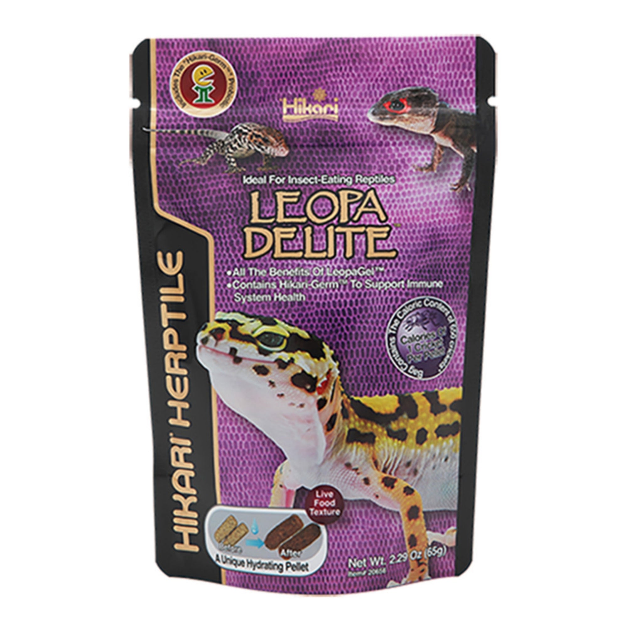 Hikari USA Herptile Leopa Delite Reptile Food 1ea/65 g