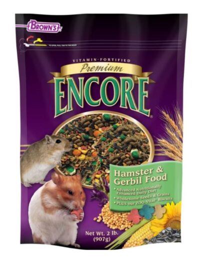 Encore Premium Hamster & Gerbil Food 2 Lb