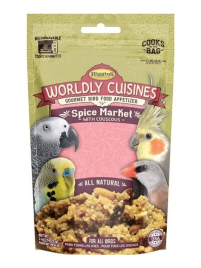 Worldly Cuisines Bird Food Appetizer Spice Market 2oz.