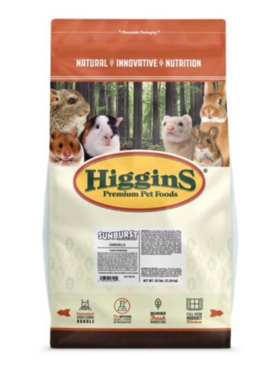 Higgins Sunburst Gourmet Blend Chinchilla 25 Lb