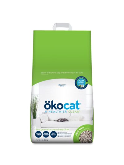 Okocat Litter Dust Free Paper Cat Litter 1ea/8 lb