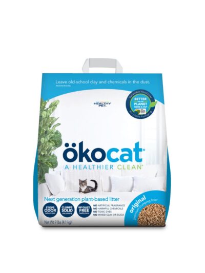 Okocat Litter Original Clumping Wood Cat Litter 1ea/9 lb