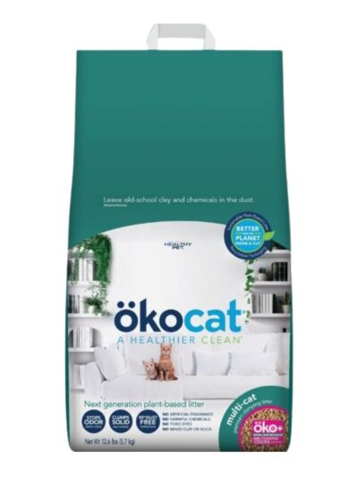 Okocat Multi-Cat Premium Clumping Litter  12.6 Lb