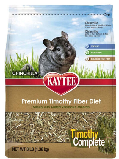 Kaytee Timothy Complete Chinchilla Food 1ea/3 lb