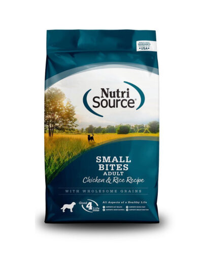 Nutrisource Dog Small Bites Chicken & Rice 5Lb