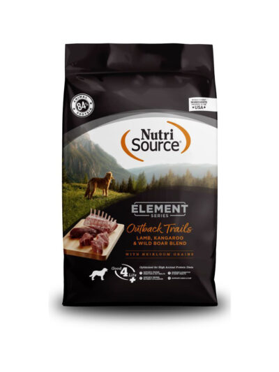 NutriSource Element Series Dry Dog Food Outback Trails 24lb