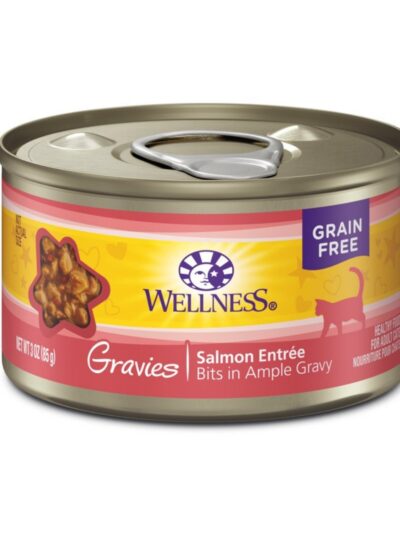 Wellness Cat Complete Health Gravies Salmon Entrée 3oz. (Case of 12)
