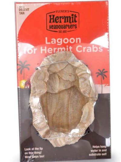 Fluker's Hermit Crab Lagoon Desert Tan 1ea/6In X 4 in, SM