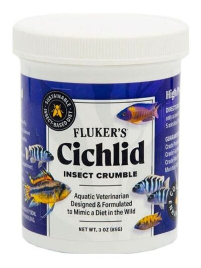 Flukers Cichlid Insect Crumble 3oz.