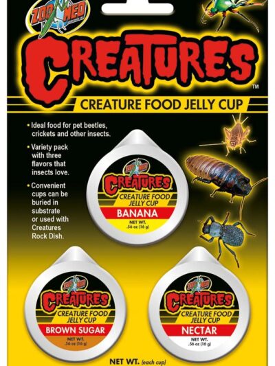 Zoo Med Creatures Food Jelly Cup 1ea/3 pk, 0.56 oz