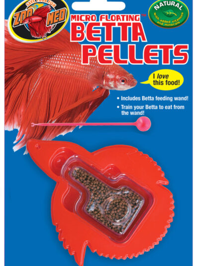 Zoo Med Micro Floating Betta Pellet Fish Food 1ea/0.15 oz