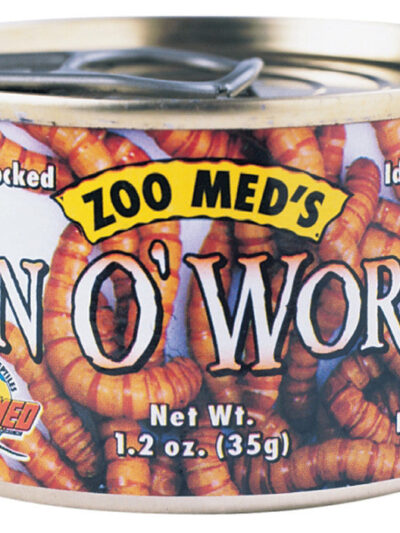 Zoo Med Can O' Worms Reptile Wet Food 1ea/1.2 oz