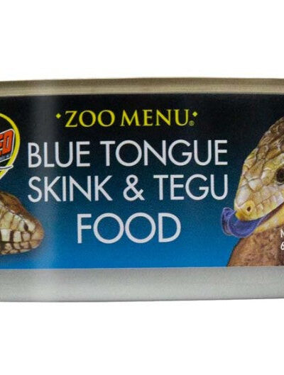 Zoo Med Blue Tongue Skink & Tegu Canned Wet Food 1ea/6 oz