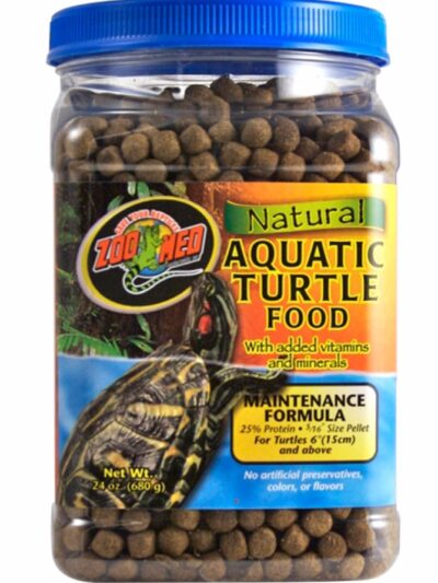 Zoo Med Aquatic Turtle Food Maintenance Formula Dry Food 1ea/24 oz
