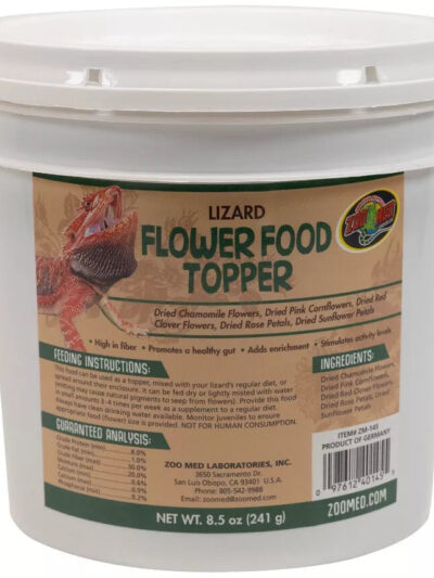 Zoo Med Lizard Flower Food Topper 1ea/8.5 oz