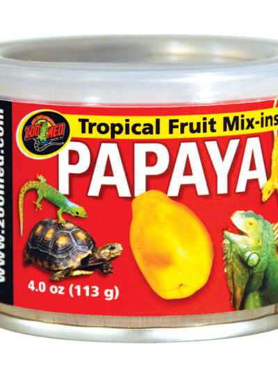 Zoo Med Fruit Mix-Ins Papaya Reptile Wet Food 1ea/3.4 oz