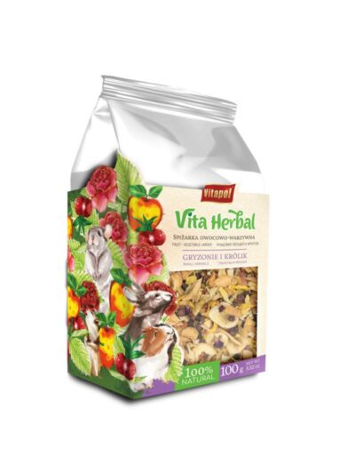 A & E Cages Vita Herbal Fruit & Vegetable Mix 1ea/100 g