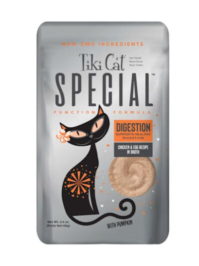 Tiki Pet Cat Special Mousse Digestion 2.4oz. (Case of 12)