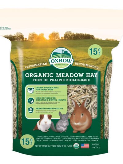 Oxbow Animal Health Organic Meadow Hay Small Animal Treat 1ea/15 oz