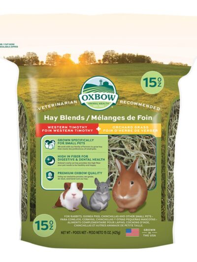 Oxbow Small Animal Blend Timothy & Orchard Hay 15oz.