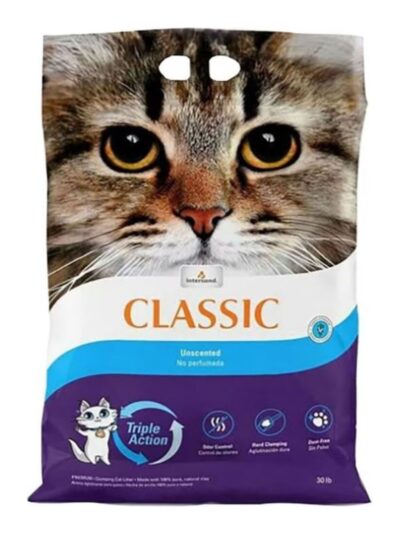 Classic Clumping Cat Litter Unscented 30 Lb