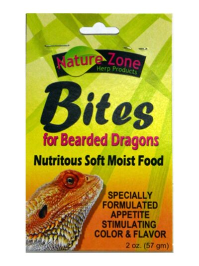 Nature Zone Bearded Dragons Bites Gel Food 1ea/2oz.