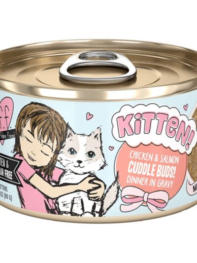 Bff Kitten Cuddle Buds Chicken & Salmon 2.8oz. (Case of 12)