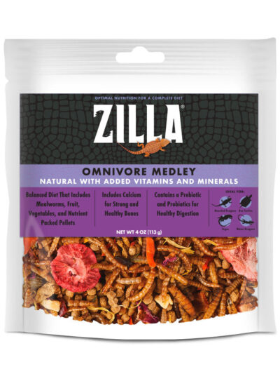 Zilla Medley Diet Omnivore Mix Omnivore Mix, 1ea/4 oz
